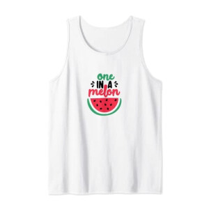 Débardeur Pastèque blanc homme/femme
