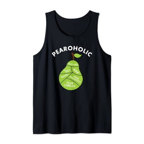 Débardeur Poire noir homme/femme