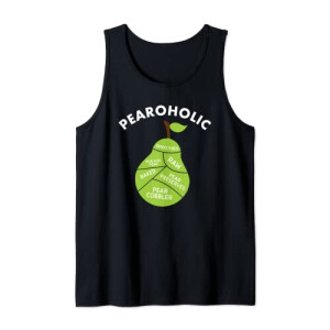 Débardeur Poire noir homme/femme