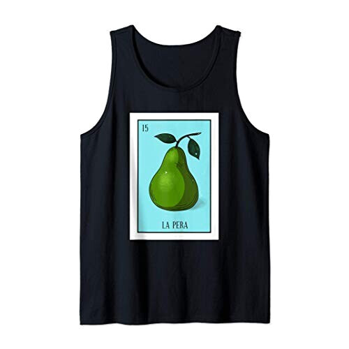 Débardeur Poire noir homme/femme