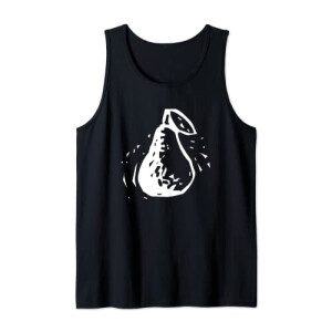 Débardeur Poire noir homme/femme