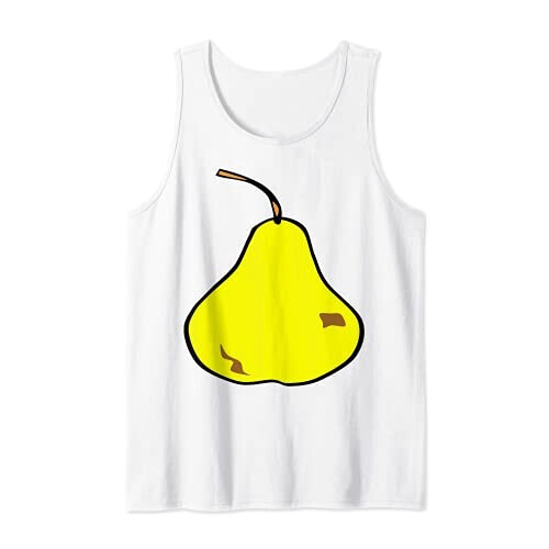 Débardeur Poire blanc homme/femme