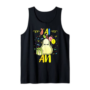 Débardeur Poire noir homme/femme
