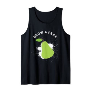 Débardeur Poire noir homme/femme