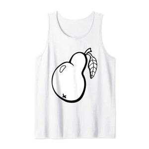 Débardeur Poire blanc homme/femme