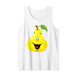 Débardeur Poire blanc homme/femme