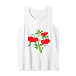 Débardeur Tomate blanc homme/femme