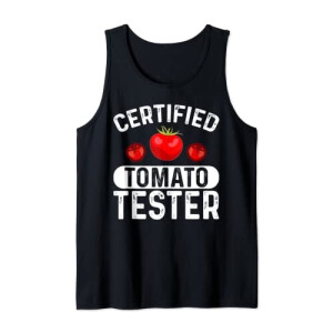Débardeur Tomate noir homme/femme
