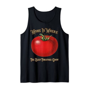 Débardeur Tomate noir homme/femme