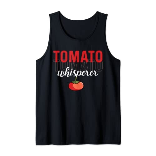 Débardeur Tomate noir homme/femme