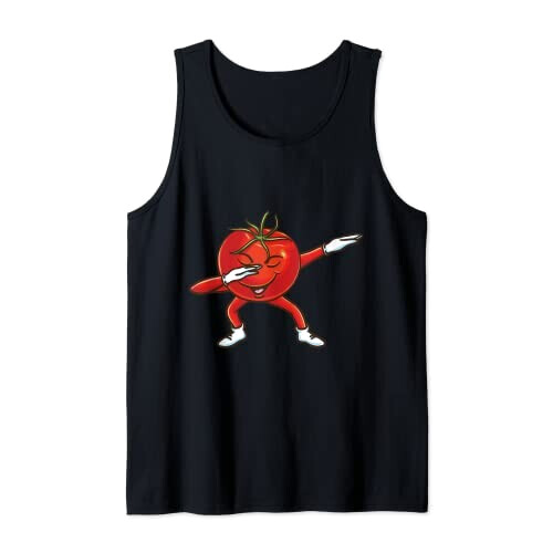 Débardeur Tomate noir homme/femme