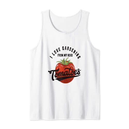 Débardeur Tomate blanc homme/femme