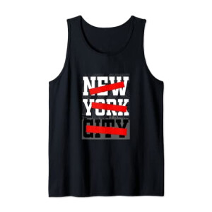 Débardeur New York noir homme/femme
