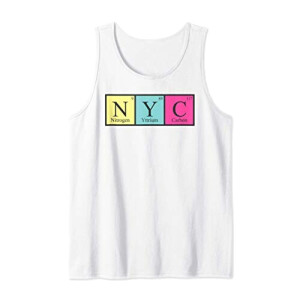 Débardeur New York blanc homme/femme