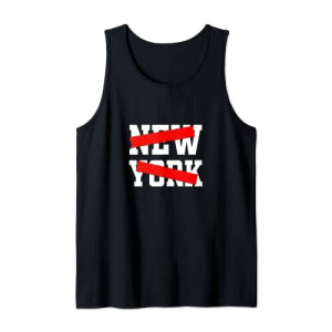 Débardeur New York noir homme/femme