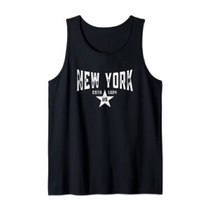 Débardeur New York noir homme/femme