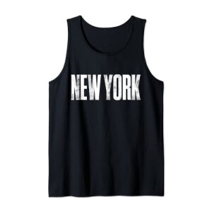 Débardeur New York noir homme/femme