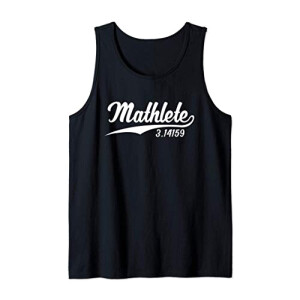 Débardeur Mathématique noir homme/femme
