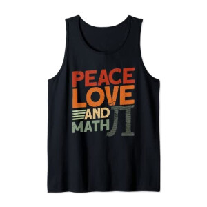 Débardeur Mathématique noir homme/femme