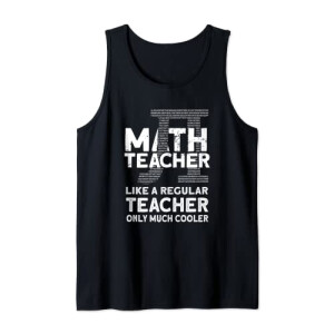 Débardeur Mathématique noir homme/femme