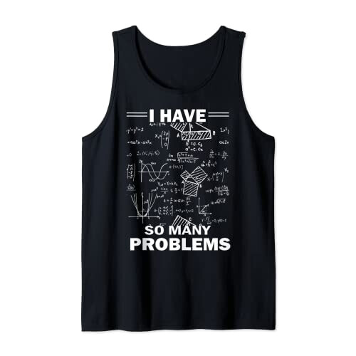 Débardeur Mathématique noir homme/femme
