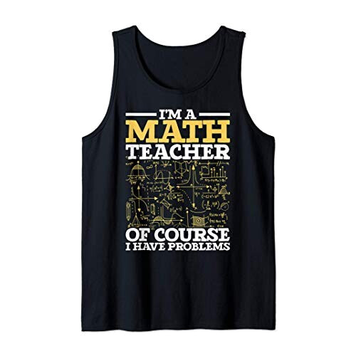 Débardeur Mathématique noir homme/femme