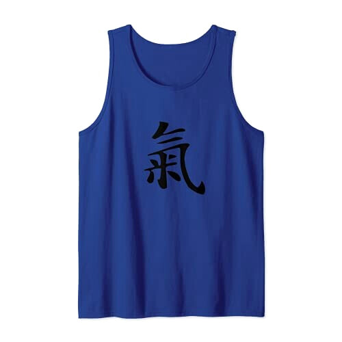 Débardeur Chinois bleu homme/femme