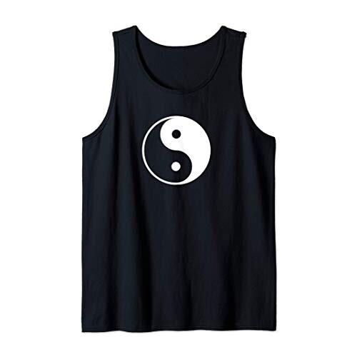 Débardeur Yin Yang noir homme/femme