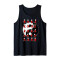 Débardeur Yin Yang noir homme/femme - miniature