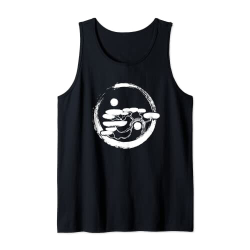 Débardeur Yin Yang noir homme/femme