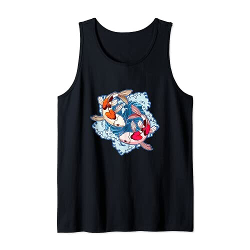 Débardeur Yin Yang noir homme/femme