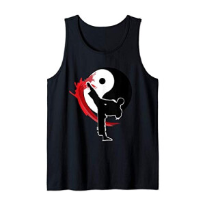 Débardeur Yin Yang noir homme/femme