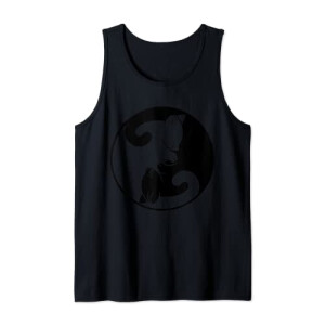 Débardeur Yin Yang noir homme/femme
