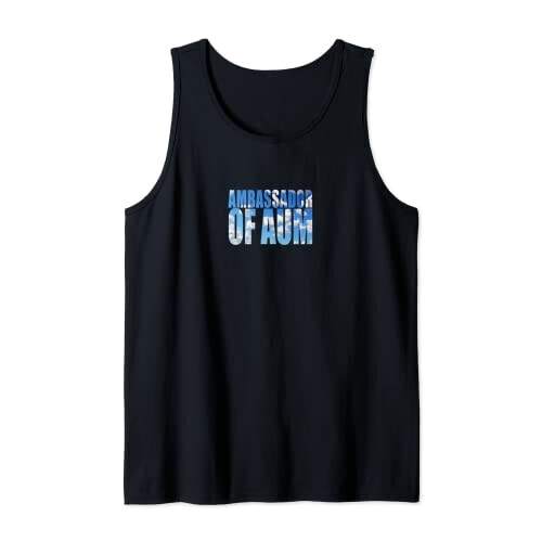 Débardeur Aum noir homme/femme
