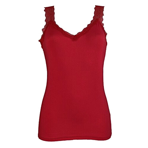 Débardeur rouge bordeaux homme/femme