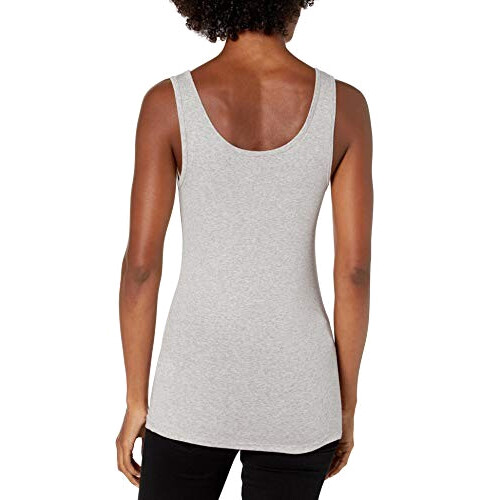 Débardeur rose vif/gris chiné femme variant 1 