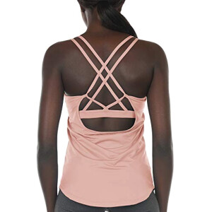Débardeur rose clair femme