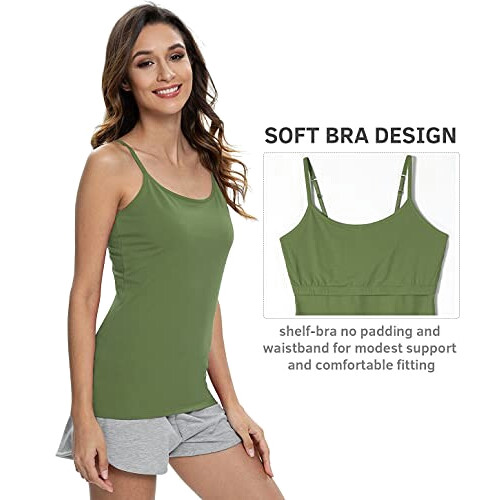 Débardeur vert noir/blanc/armée e femme variant 0 