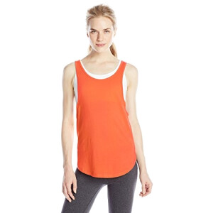 Débardeur orange femme