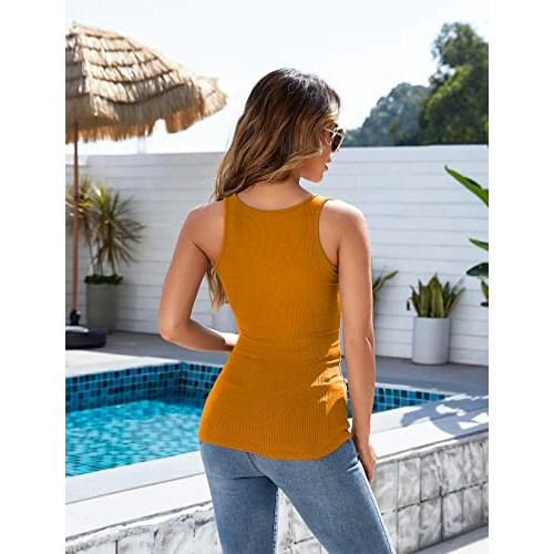 Débardeur orange femme variant 3 