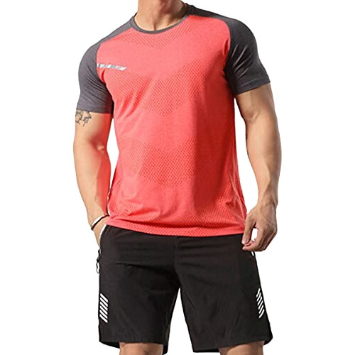 Débardeur orange homme