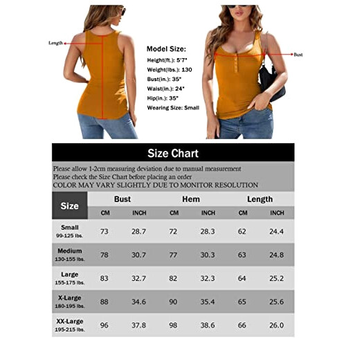 Débardeur orange femme variant 4 
