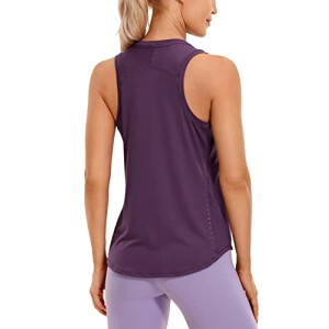 Débardeur violet crocus foncé femme