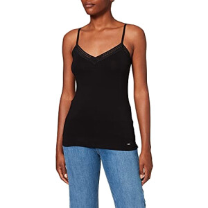 Débardeur noir femme