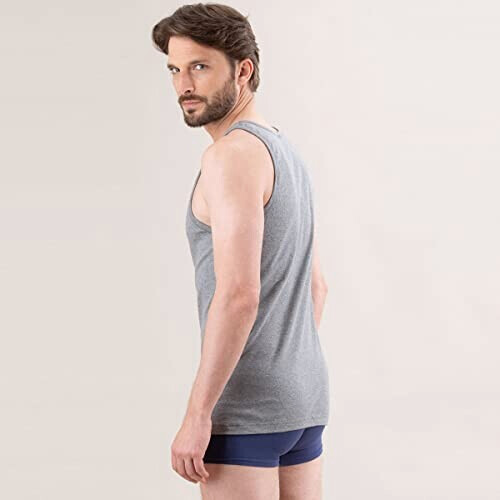 Débardeur gris homme/femme variant 2 