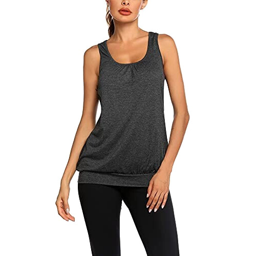 Débardeur gris foncé femme variant 0 