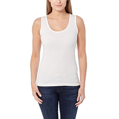 Débardeur gris noir/ clair chiné/blanc femme variant 0 