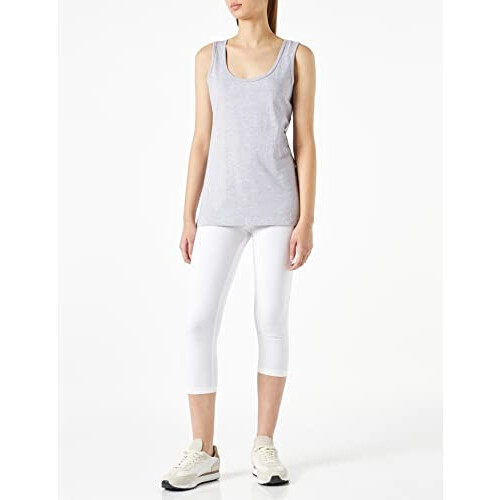 Débardeur gris noir/ clair chiné/blanc femme variant 2 