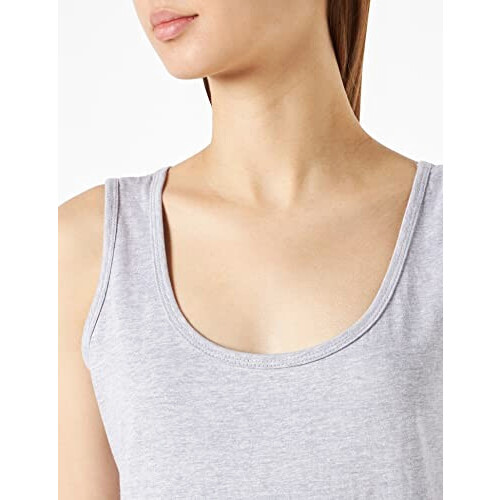 Débardeur gris noir/ clair chiné/blanc femme variant 3 