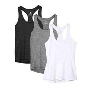 Débardeur gris noire//blanc femme